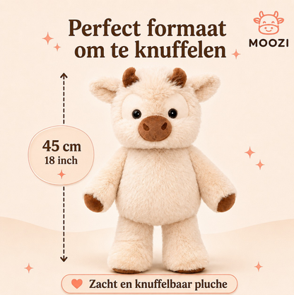 Moozi Rennende Knuffelkoe