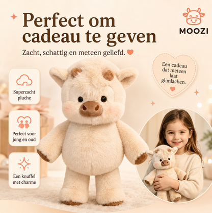 Moozi Rennende Knuffelkoe